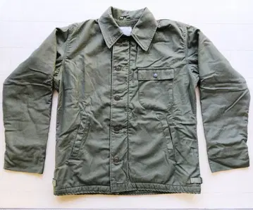 [ 초레어 최상품 ] 미 해군 실물 A-2 덱 자켓 1989년 제조