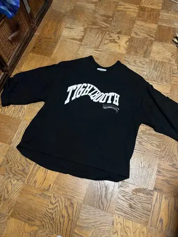 TIGHTTOOTH 오버사이즈 T셔츠 블랙