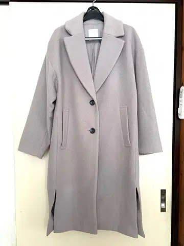 VIS 그레이지 체스터 코트 롱 코트 울 100% S 사이즈