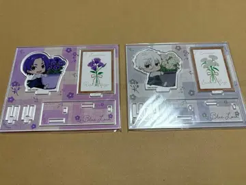 블루 록 아크릴 스탠드 나기 세이시로 미카게 레오 플라워 마르쉐