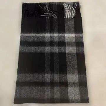 COMME CA MEN 체크 무늬 머플러
