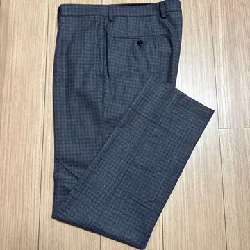 HIROKO KOSHINO 그레이 체크 무늬 슬랙스 28인치