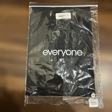 everyone 블랙 T셔츠 M 포켓T 미사용 새상품