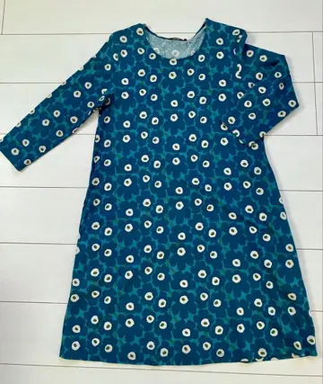 marimekko unikko 긴팔 원피스 S