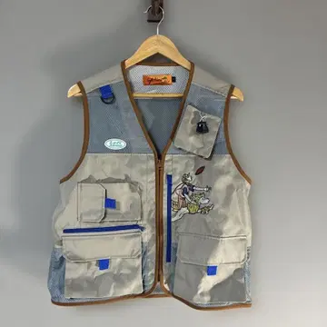 Left Alone 애니메이션 자수 메쉬 베스트