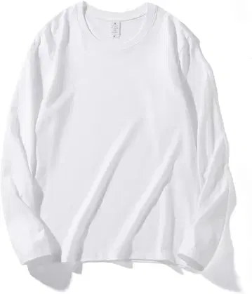 [SooPii] 롱 T셔츠 여성용 남성용 롱티 긴팔 롱슬리브