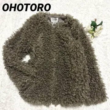 포근한 OHOTORO 오오트로 한국 보아 자켓 플리스 미사용급