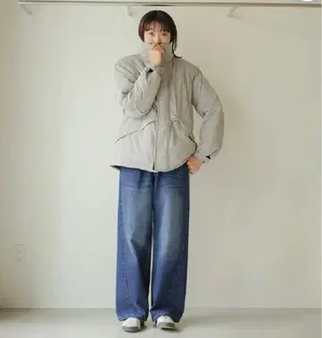 BUTTBILL BONBON STORE 그레이 자켓 다운