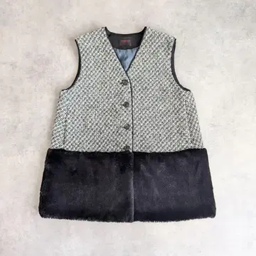 TOMORROWLAND 모노톤 로빙 퍼 페플럼 베스트