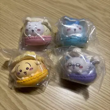 치이카와 (먼작귀) 캐릭터 마카롱 전 4종 세트
