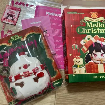 멜로조이 mellojoy 스퀴즈 크리스마스 스노우 베이비