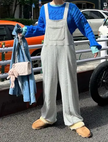 [ 미사용 새상품 ] 맨투맨 살로펫 팬츠