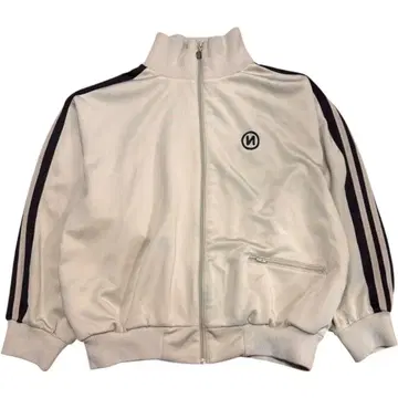 9090 N 로고 심플 하이넥 트랙 자켓