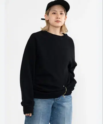 미스터 잇 나탈리 완판템 블랙 맨투맨 상의