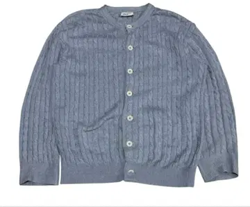 45rpm 노카라 그레이 코튼 가디건