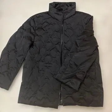 COMME CA MEN 블랙 퀼팅 다운 자켓