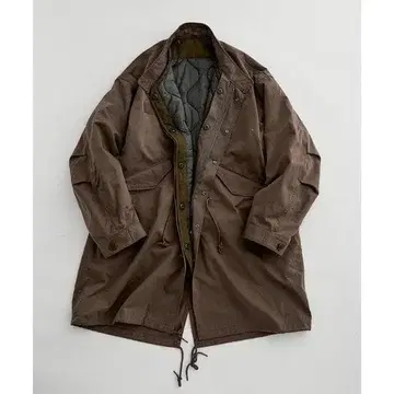 ADAM ET ROPE / M-65 빅 실루엣 모즈 코트