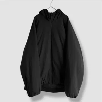 유니클로 UNIQLO C 퍼프테크 후드티 2025AW 블랙 L