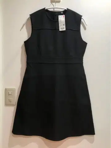 유니클로 UNIQLO 더블 페이스 미니 원피스 원피스 미니 원피스