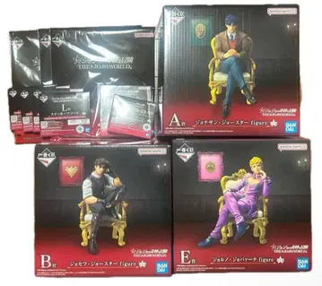 죠죠의 기묘한 모험 죠르노 죠바나 죠셉 A B E 피규어