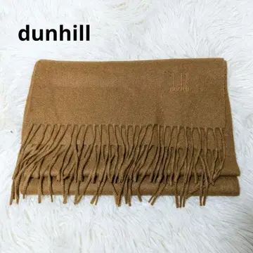 던힐 캐시미어 머플러 카멜 브라운