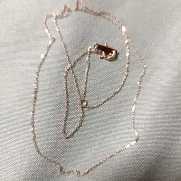 [미사용 새상품] K10 핑크 골드 목걸이 쥬얼리 츠츠미