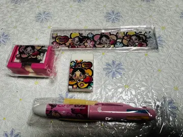 아쿠비 아가씨 아쿠비쨩 문구 세트 핑크