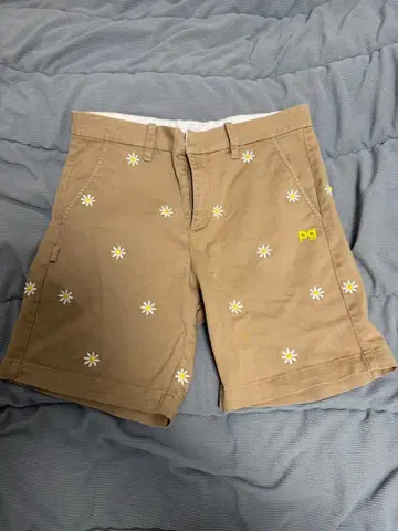 PEARL SKATE 꽃무늬 숏팬츠