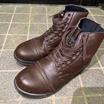 BLACK TAC 부츠 사이즈 8 브라운