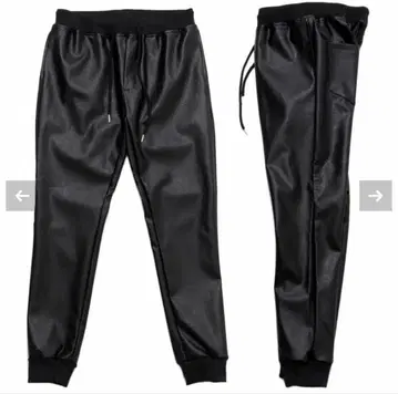 CavariA 블랙 가죽