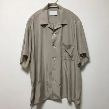 [ stein ] 반팔 셔츠 S 베이지