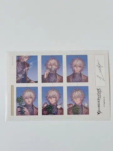 그랑블루 페스티벌 2025 증명사진풍 스티커 루시페르