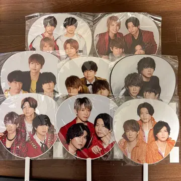 NEWS 카우콘 집합 부채 세트