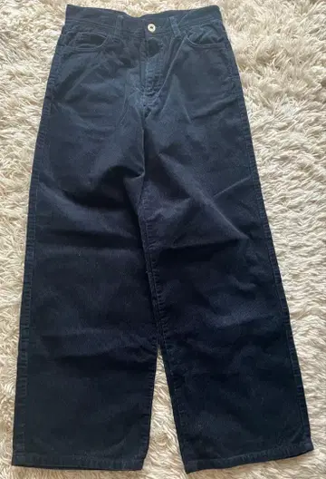 Canterbury 코듀로이 와이드 팬츠 네이비