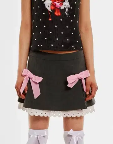 Heaven by marc jacobs 테일러드 보우 스커트