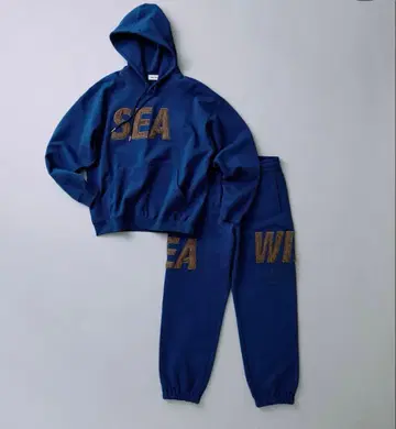 WIND AND SEA OG SEA LOGO SWEAPANT NAVY