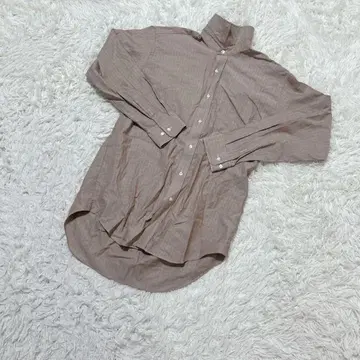 [ c7086 ] FARIANI 셔츠 긴팔 브라운 남성용