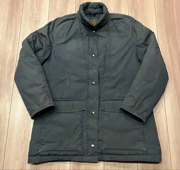 [ 블랙 택/미국제/레어 ] 80s Eddie Bauer 다운 자켓 M