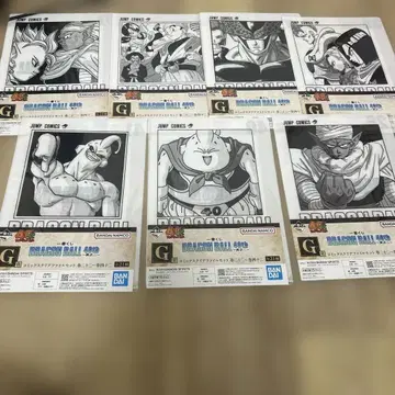 드래곤볼 제일복권 40th 그 두 번째 G상 코믹스 클리어 파일 세트