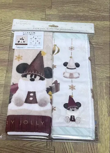 2025 크리스마스 릴린린 미니 타월 2개 세트