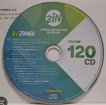 Zumba Instructor Network Volume 120 CD