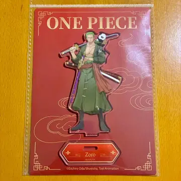 원피스 무기와라 스토어 상하이 한정판 아크릴 스탠드 조로