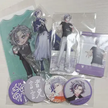 후와 미나토 세트 아크릴 스탠드 캔뱃지 티켓 파일 클리어 카드 캡슐 토이