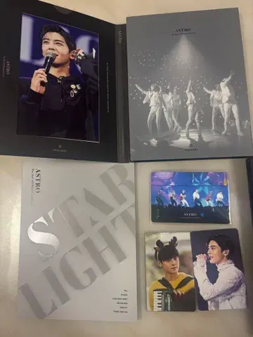 astro starlight 한국판 차은우 트레이딩 카드 블루레이