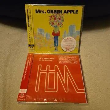 Mrs. GREEN APPLE 최초 한정판 CD 2장 세트