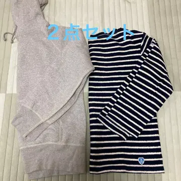 오치발 후드티 보더 묶음 판매 L 사이즈