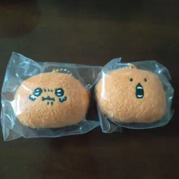 나가노 마켓 방울 달린 얼굴 마스코트 두더지 고로케 2세트