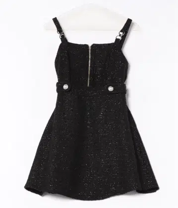 apres jour 디자인 미니 원피스 블랙