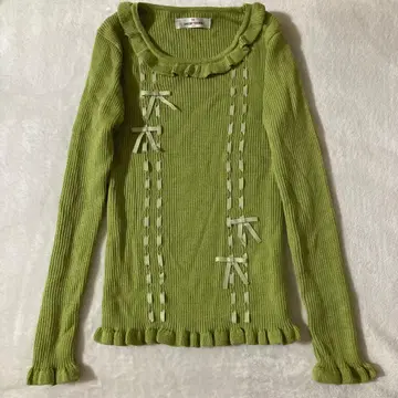 갤러리 비스콘티 리본 니트 M