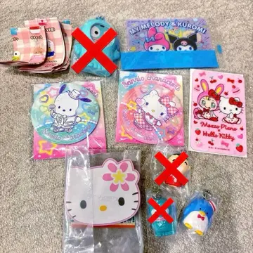 산리오 메지루시 액세서리 키티 한교동 턱시도샘 쿠로미